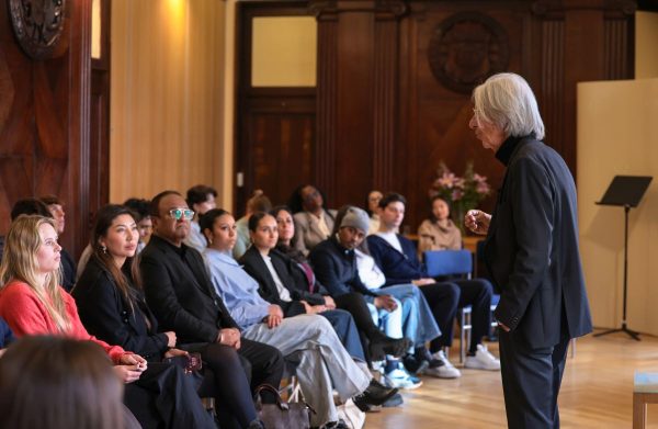 Encuentro con Elio D'Anna, presidente y fundador de la ESE, en la sede de la ESE en Londres.